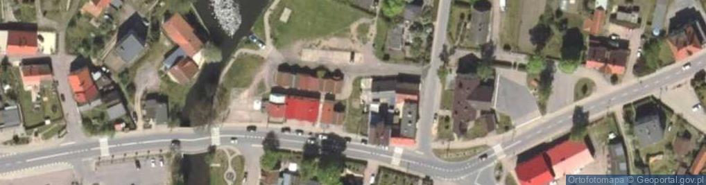 Zdjęcie satelitarne Miejsko Gminny Ośrodek Kultury w Miłomłynie