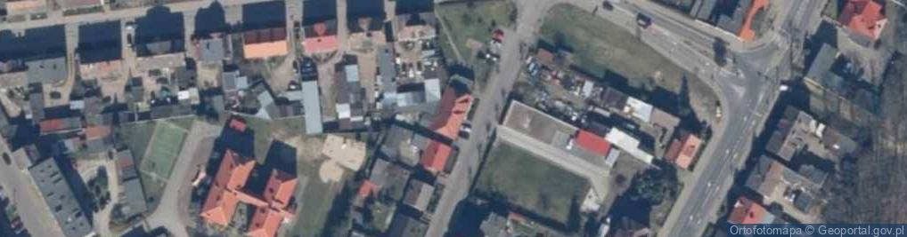 Zdjęcie satelitarne Miejsko Gminny Ośrodek Kultury w Płotach
