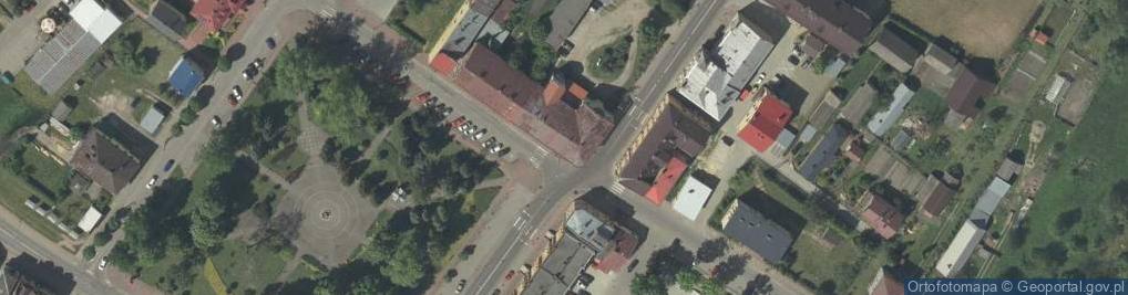 Zdjęcie satelitarne Miejsko Gminny Ośrodek Pomocy Społecznej w Cieszanowie