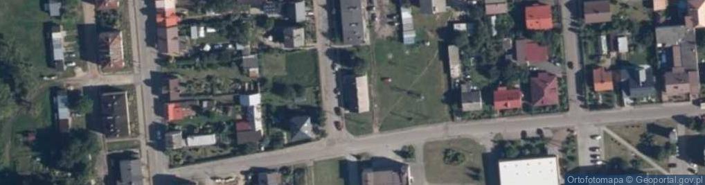 Zdjęcie satelitarne Miejsko Gminny Ośrodek Pomocy Społecznej w Glinojecku