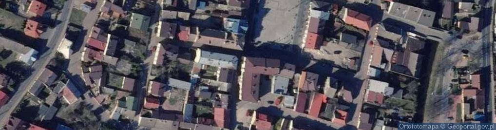 Zdjęcie satelitarne Miejsko Gminny Ośrodek Pomocy Społecznej w Iłży