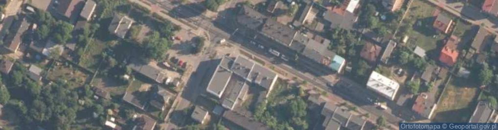 Zdjęcie satelitarne Miejsko Gminny Ośrodek Pomocy Społecznej w Koluszkach