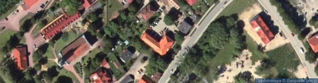 Zdjęcie satelitarne Miejsko Gminny Ośrodek Pomocy Społecznej w Mikołajkach