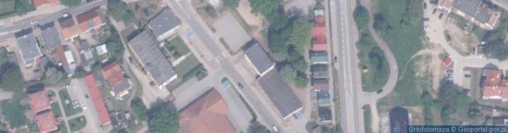 Zdjęcie satelitarne Miejsko Gminny Ośrodek Pomocy Społecznej w Prabutach
