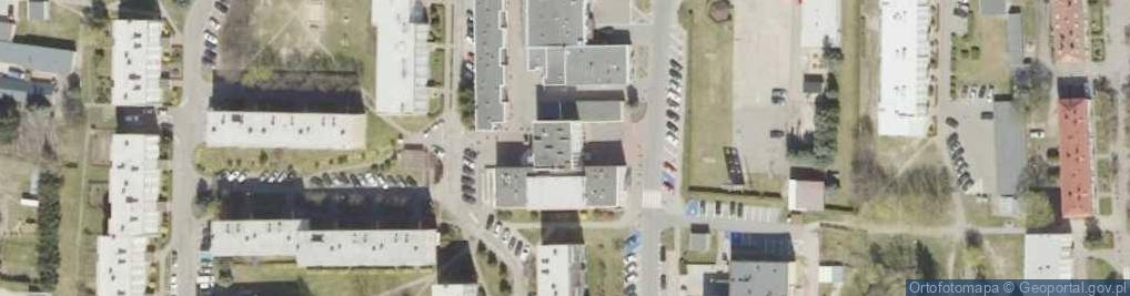 Zdjęcie satelitarne Miejsko Gminny Ośrodek Pomocy Społecznej w Trzciance