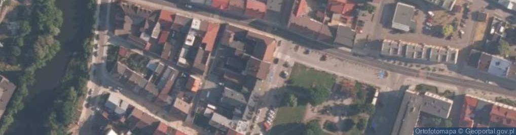 Zdjęcie satelitarne Miejsko Gminny Ośrodek Pomocy Społecznej w Wieruszowie