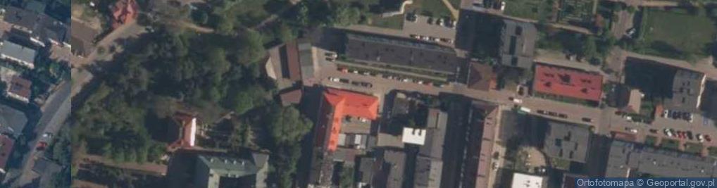 Zdjęcie satelitarne Miejsko Gminny Ośrodek Pomocy Społecznej Wieluń