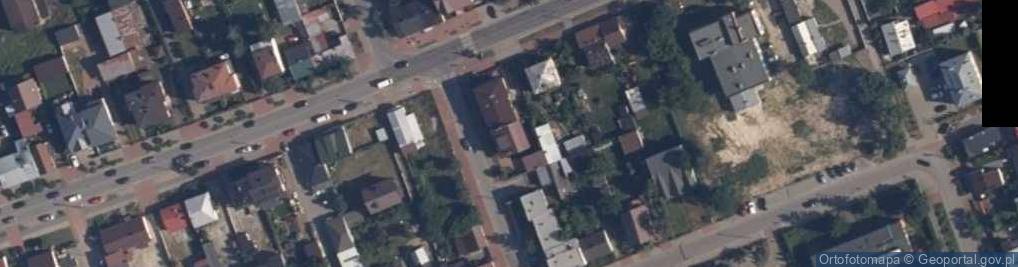 Zdjęcie satelitarne Miejsko Gminny Ośrodek Pomocy Społecznej