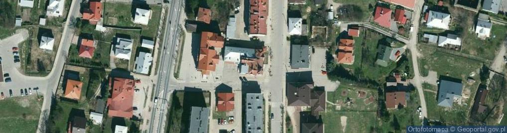 Zdjęcie satelitarne Miejsko Gminny Ośrodek Pomocy Społecznej