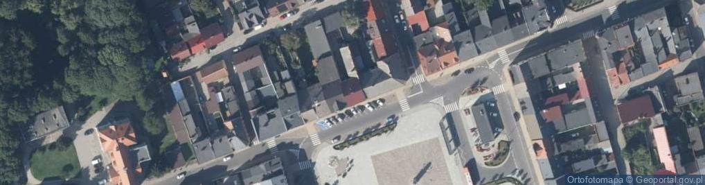 Zdjęcie satelitarne Miejsko Gminny Ośrodek Pomocy Społecznej