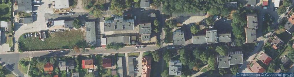 Zdjęcie satelitarne Miejsko Gminny Ośrodek Wsparcia w Rawiczu