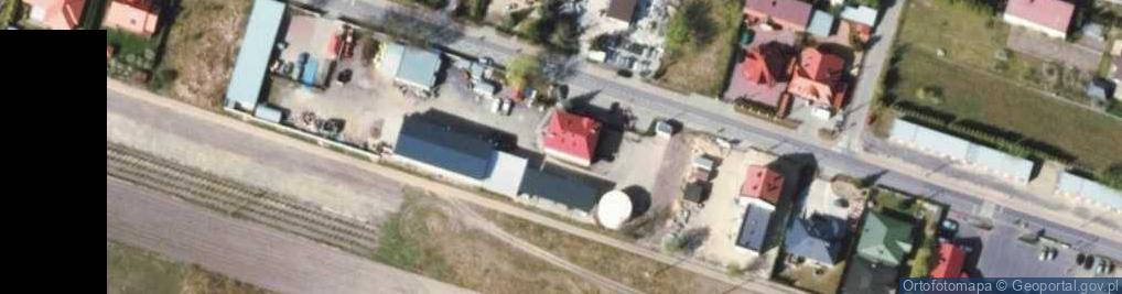 Zdjęcie satelitarne Miejsko Gminny Zakład Gospodarki Komunalnej w Serocku