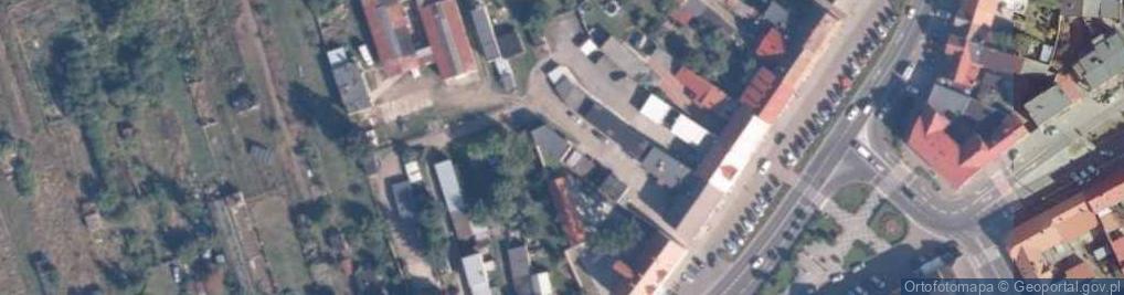 Zdjęcie satelitarne Miejsko Gminny Zespół Obsługi Ekonomiczno Administracyjnej Oświaty