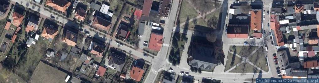 Zdjęcie satelitarne Miejsko Gminny Zespół Oświaty
