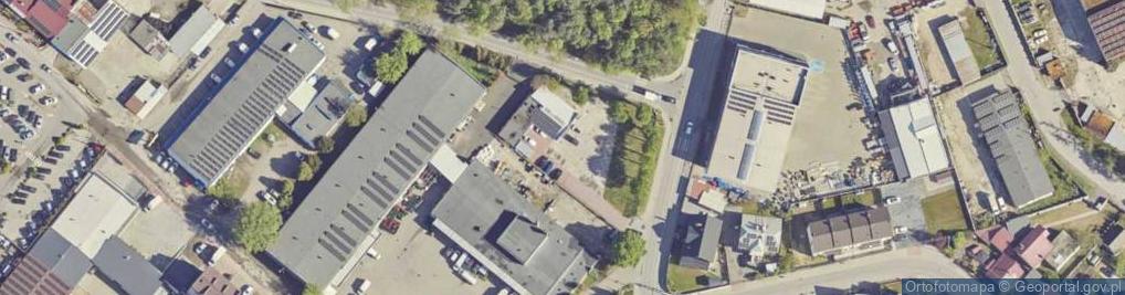 Zdjęcie satelitarne Mieleckie Centrum Dystrybucji Trans MIX Bujak Maciej Kądziołka Józef Kądziołka Aleksandra