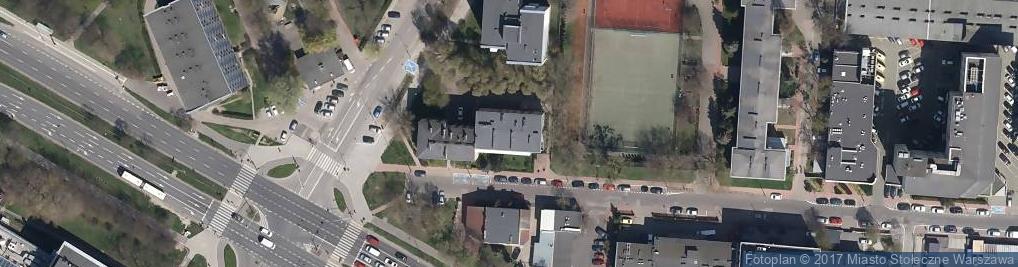 Zdjęcie satelitarne Mieszkaniowa Spółdzielnia Własnościowa Barska 36