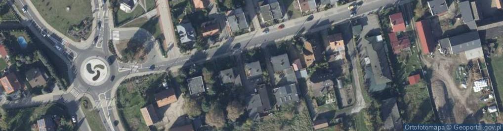 Zdjęcie satelitarne Miłoś Ryszard Przedsiębiorstwo Produkcyjno Usługowe Miłoś