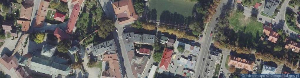 Zdjęcie satelitarne Miłosław Bącal Przedsiębiorstwo Wielobranżowe Baca