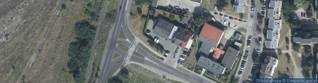 Zdjęcie satelitarne Miłosz Gryza 1.Piekarnia-Ciastkarnia Bagietka R.Wieczorek M.Gryza 2.Armmagedon