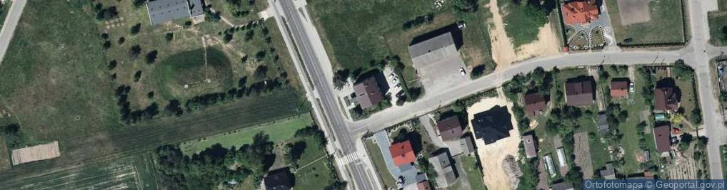 Zdjęcie satelitarne Milten Skrzetuski - Noclegi w Wojcieszkowie