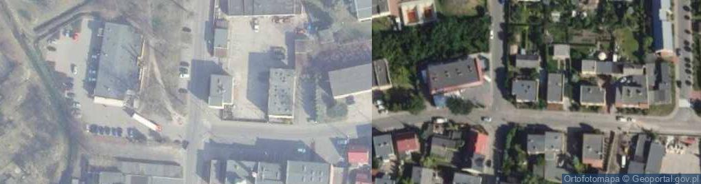 Zdjęcie satelitarne Mini Hotel U Jagusi Bożena Dutkowska