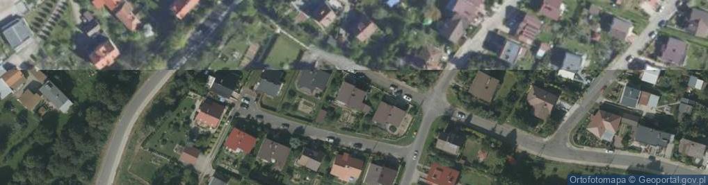 Zdjęcie satelitarne Mini Pak Rudkowski Stanisław Rudkowska Irena