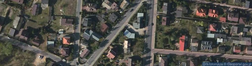 Zdjęcie satelitarne Mińsko Mazowieckie Stowarzyszenie Trzeźwościowe Klub Abstynenta Jutrzenka