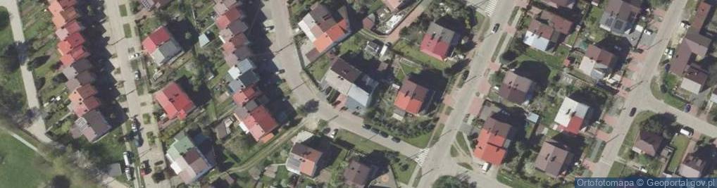 Zdjęcie satelitarne Mirko Pokrowce Samochodowe Mirosław Cwalina