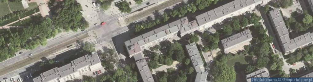 Zdjęcie satelitarne Mirosław Jakubiak Agencja Usługowo-Handlowa