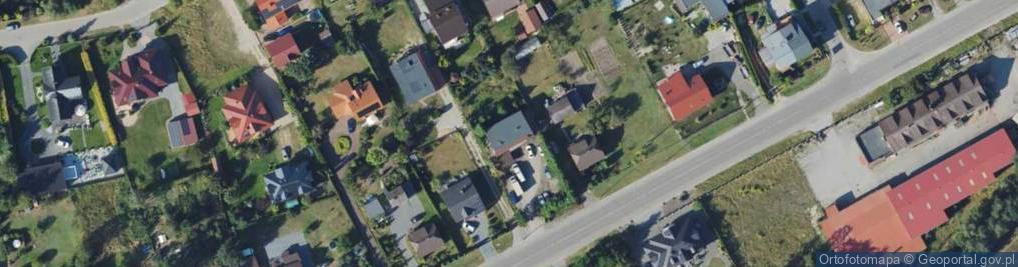 Zdjęcie satelitarne Mirosław Lejk Mechanika Pojazdowa Willa Wiktoria Mirosław Lejk