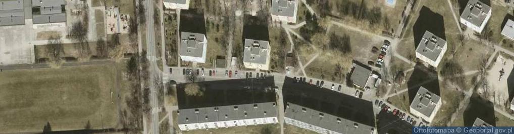 Zdjęcie satelitarne Mirosław Leśniowski-Naprawa Układów Elektronicznych