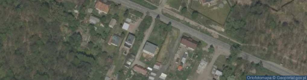 Zdjęcie satelitarne Mirosław Malarz Usługi Leśne