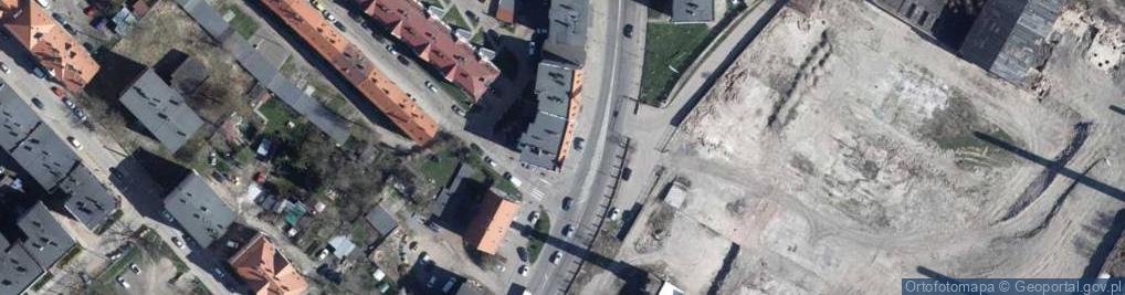 Zdjęcie satelitarne Mirosław Masternak Przedsiėbiorstwo Matech