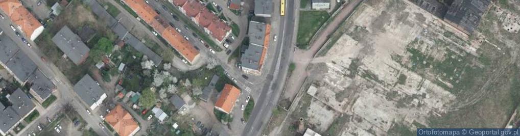 Zdjęcie satelitarne Mirosław Masternak Przedsiėbiorstwo Matech