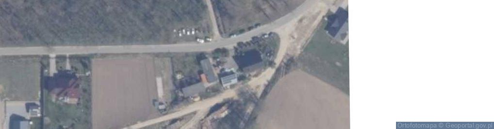 Zdjęcie satelitarne Mirosław Nagórski Usługi Leśne Mirosław Nagórski