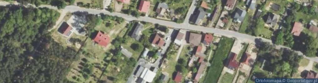 Zdjęcie satelitarne Mirosław Niedźwiecki Przedsiębiorstwo Produkcyjno- Usługowe Koliber