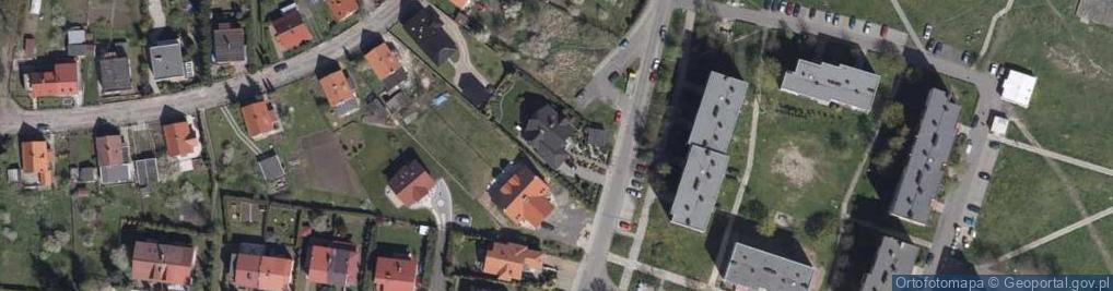 Zdjęcie satelitarne Mirosław Nowak Firma - N