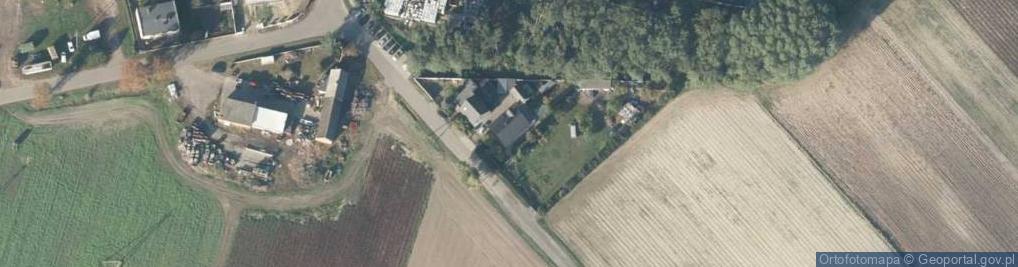 Zdjęcie satelitarne Mirosława Pinecka Przedsiębiorstwo Produkcyjno-Usługowo-Handlowe