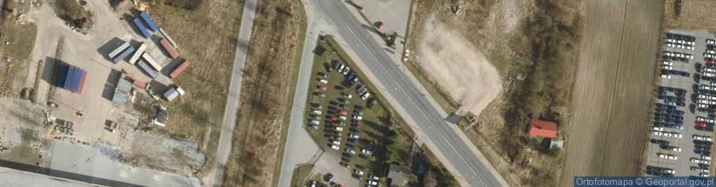 Zdjęcie satelitarne Mirosława Urszula Karczmarczyk Auto-Komis Lux-Car