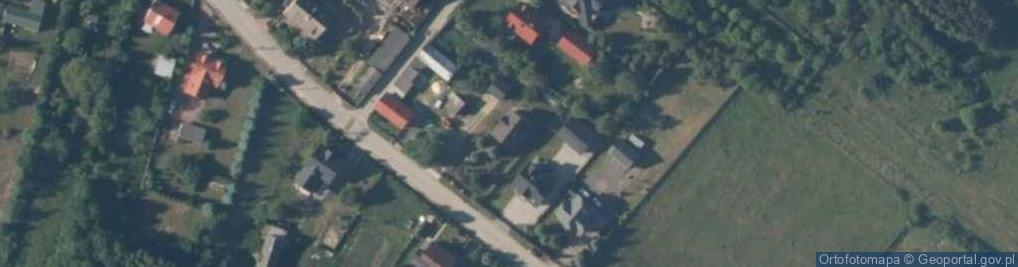 Zdjęcie satelitarne Misiara Kajaki- spływy kajakowe