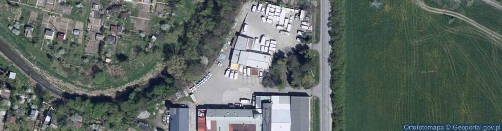 Zdjęcie satelitarne Misiołek Krzysztof Przedsiębiorstwo Handlowo-Usługowo-Produkcyjne Misiek