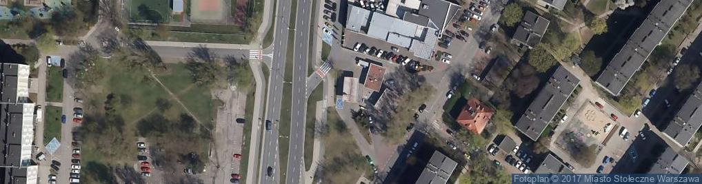 Zdjęcie satelitarne Mistago Milewski Staszak Goliszewski Krzyszczak Konopiński Kłosiński