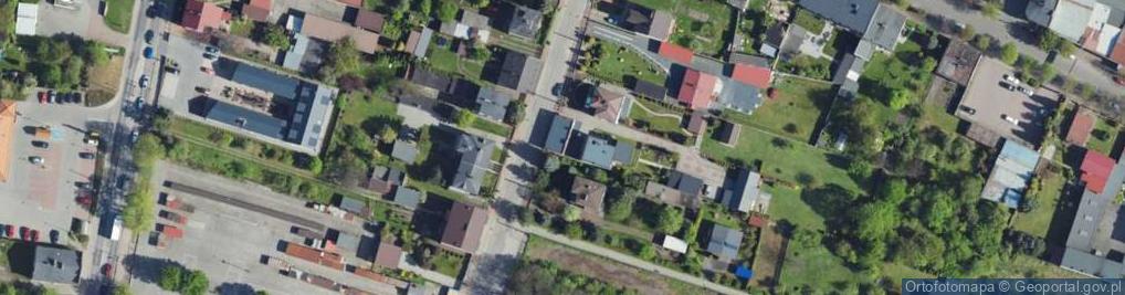 Zdjęcie satelitarne Mizera Zofia Handel Hurtowy z w Mizera