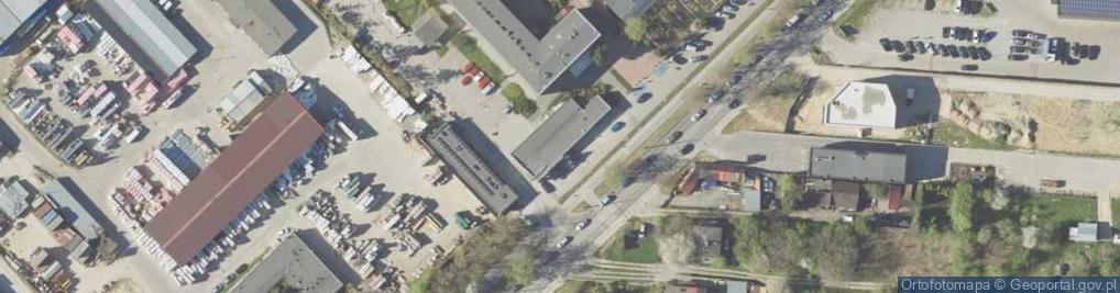 Zdjęcie satelitarne MK Invest - transport piachu