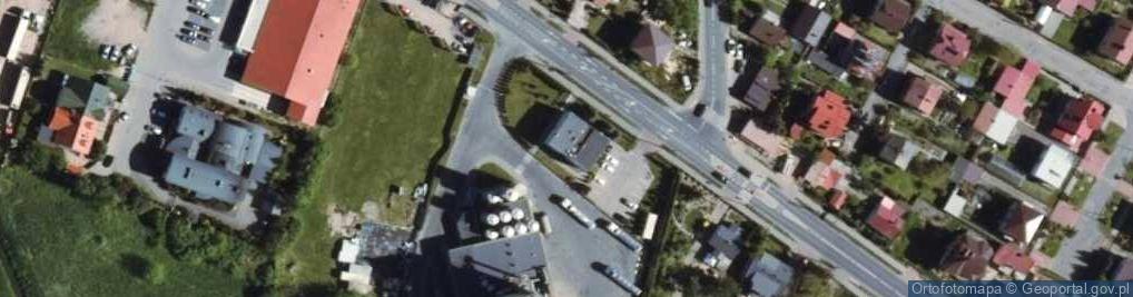Zdjęcie satelitarne Mlekoma Sp. z o.o.