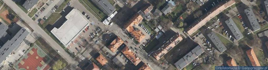 Zdjęcie satelitarne MLK Projekt Łukasz Karbownik