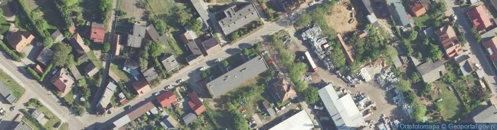 Zdjęcie satelitarne Młodzieżowa Spółdzielnia Mieszkaniowa Las w Skwierzynie