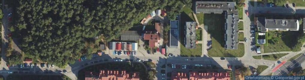 Zdjęcie satelitarne Młodzieżowa Spółdzielnia Mieszkaniowa