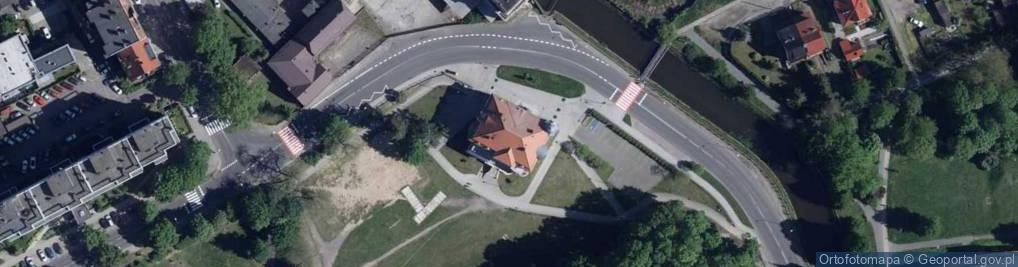 Zdjęcie satelitarne Młodzieżowy Dom Kultury im Mariusza Zaruskiego w Stargardzie