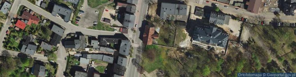 Zdjęcie satelitarne Młodzieżowy Dom Kultury nr 2 w Piekarach Śląskich